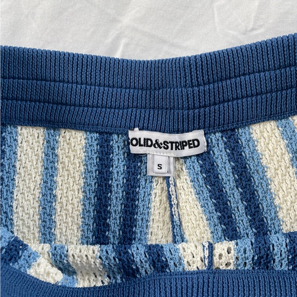 SOLID & STRIPED the Charlie Crochet Shorts Size Small - Picture 4 of 4